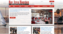 Desktop Screenshot of bayareahoustonmag.com